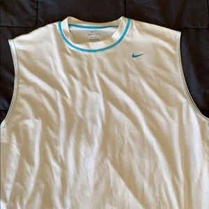 NWT NIKE Dri-Fit White Tank